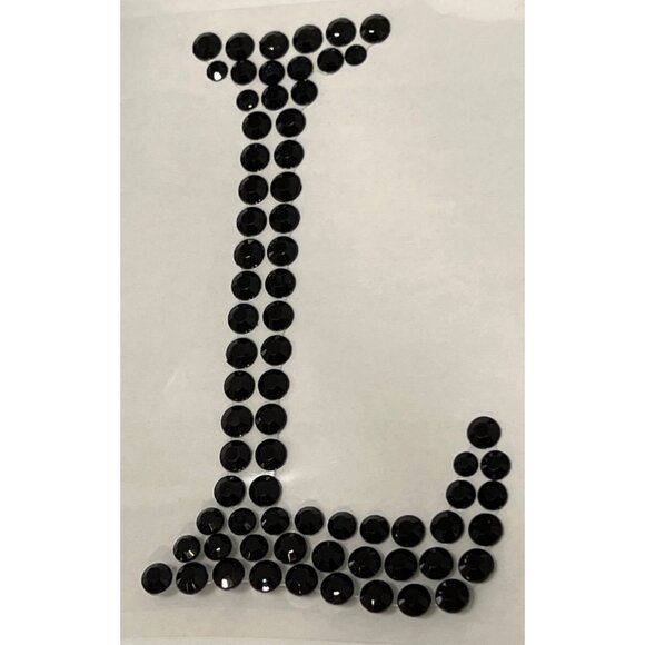 Recollections Halloween Bling Rhinestone Gem Embellishment Letter L 422449 - Picture 1 of 3